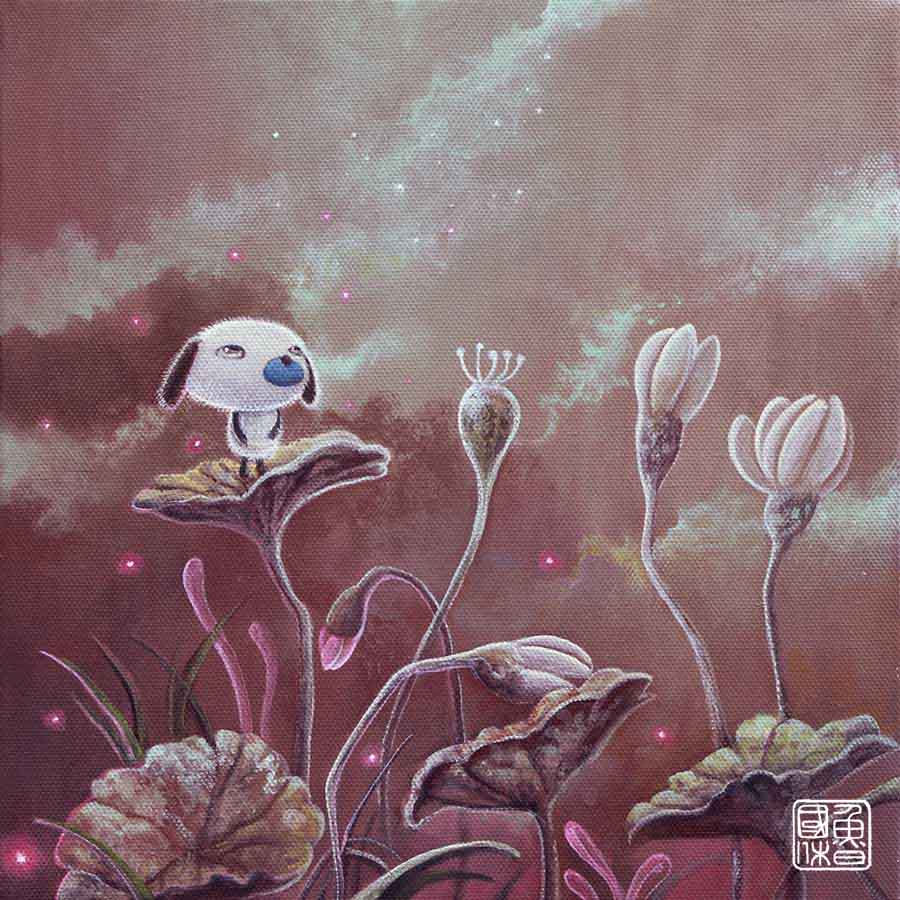 Lotus The Dawg Painting
